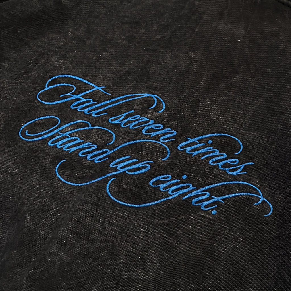 Mcd Snake Skin Zip-Up Hoodie - Blue