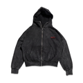 Mcd Snake Skin Zip-Up Hoodie