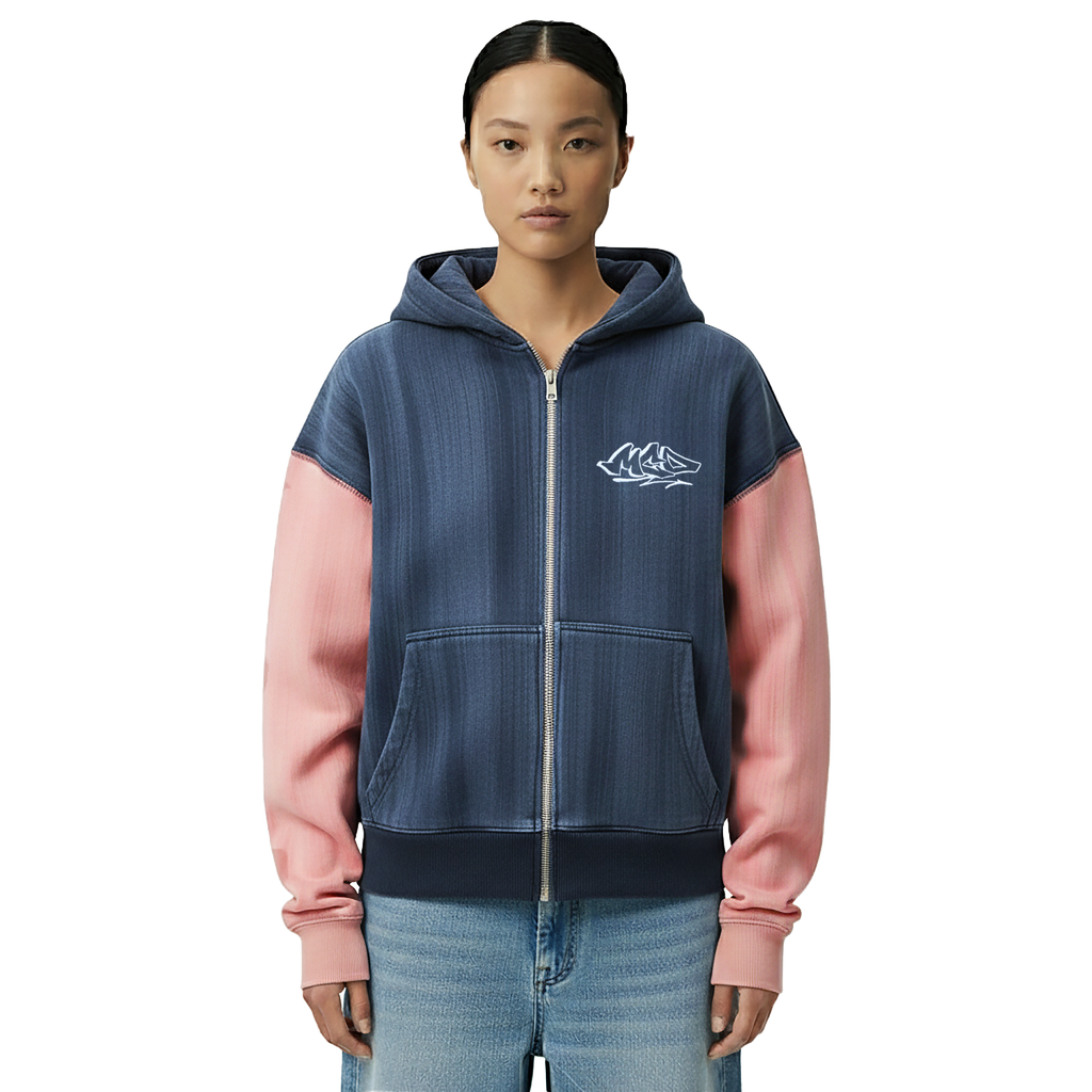 Mcd Zipper Pink Washed