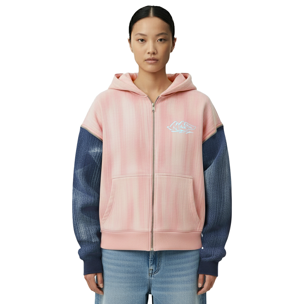 Mcd Zipper Pink Washed