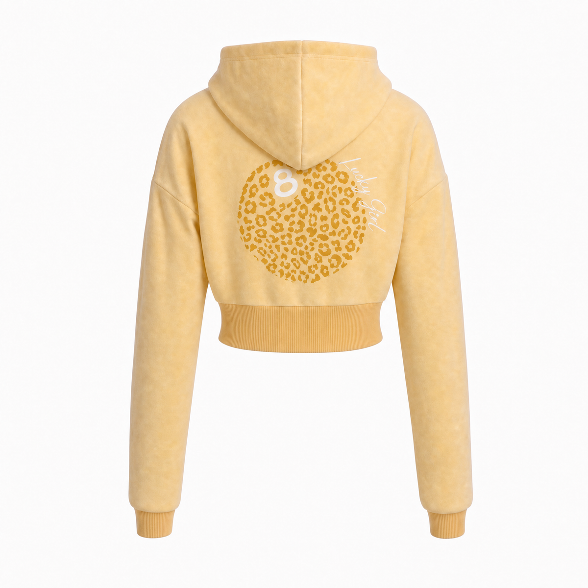 Mcd Lucky Girl Zip-Up Hoodie
